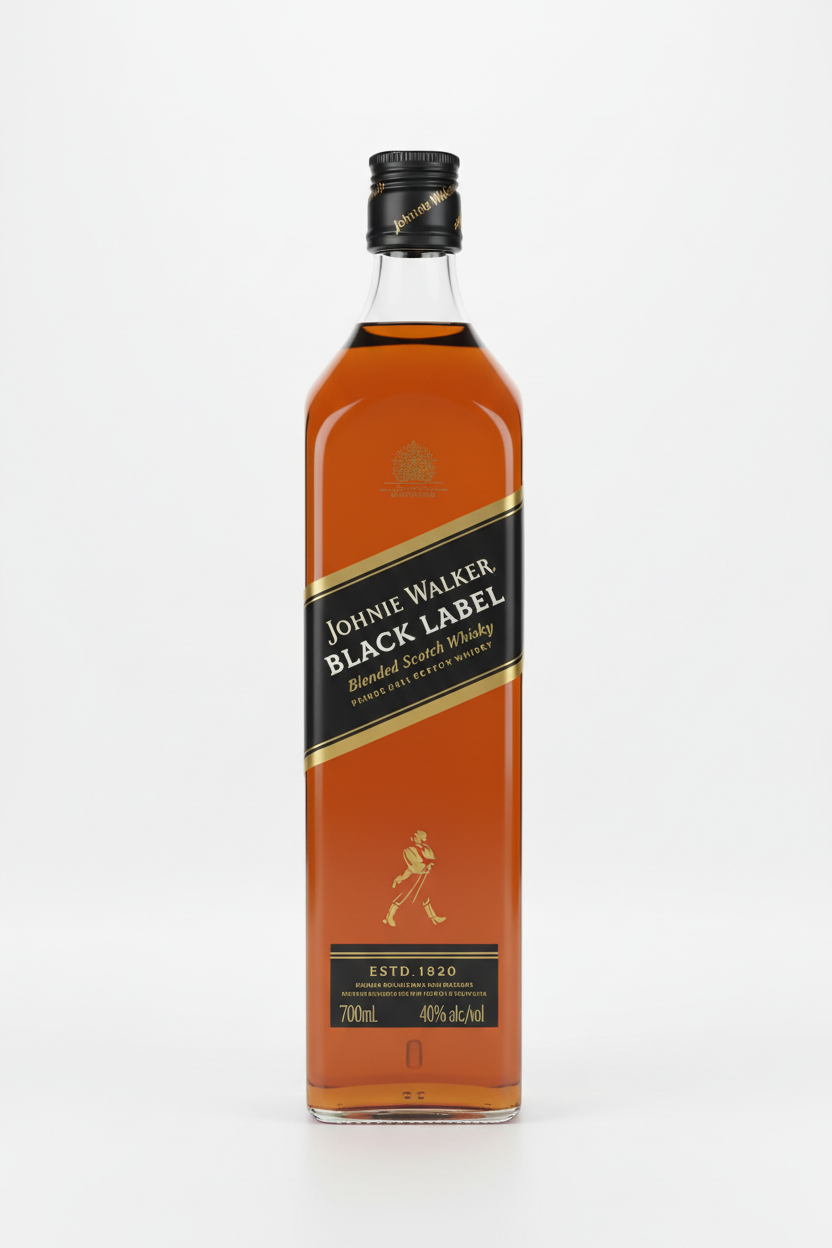 Johnnie Walker Black Label 700mL bottle