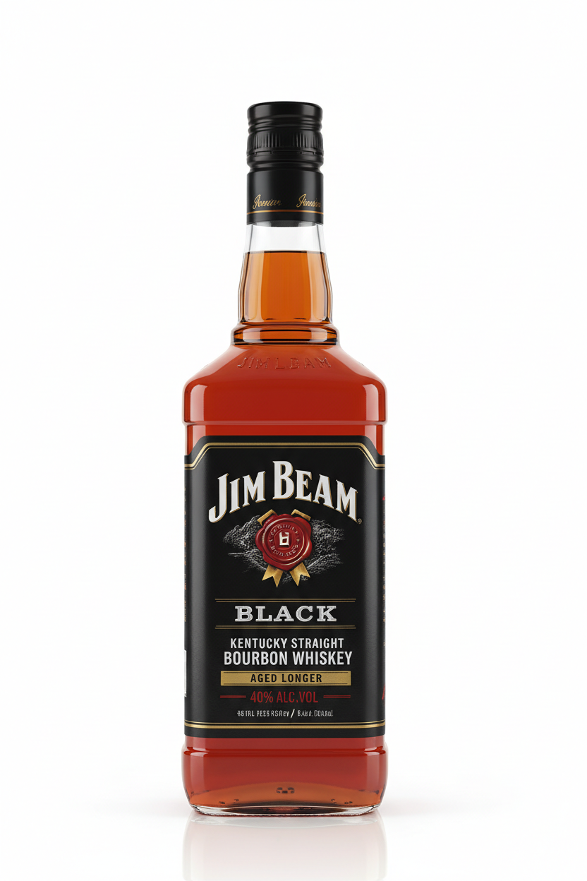 Jim Beam Black Label 40% 1L bottle