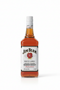 Jim Beam White Label Bourbon 37% 1L bottle