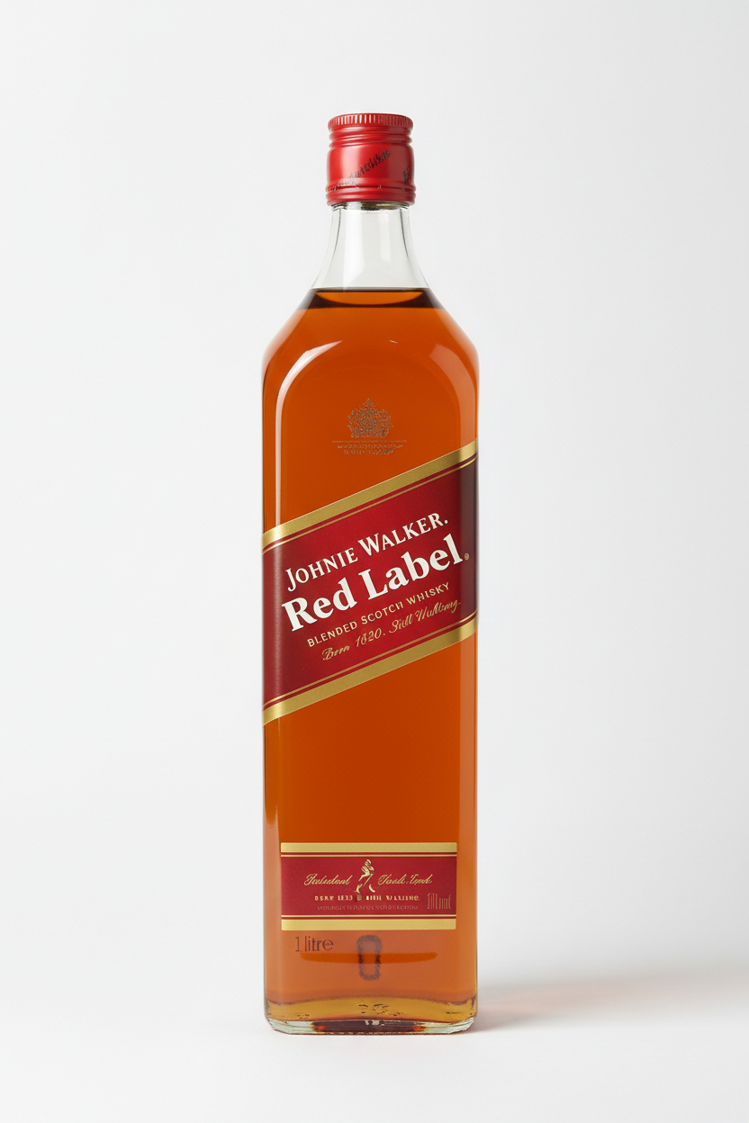 Johnnie Walker Red Label 1L bottle